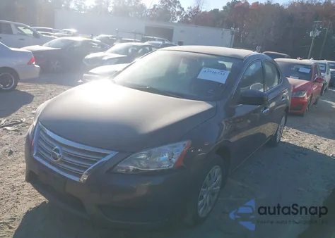 2015 Nissan Sentra Sv from USA, damaged, VIN 3N1AB7AP5FL689356